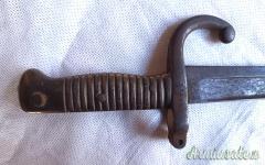 Sciabola-baionetta per fucile CHASSEPOT mod. 1866 dotazione reparti di fanteria Esercito francese