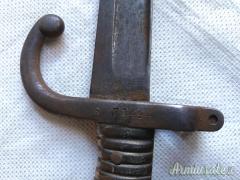 Sciabola-baionetta per fucile CHASSEPOT mod. 1866 dotazione reparti di fanteria Esercito francese