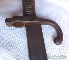 Sciabola-baionetta per fucile CHASSEPOT mod. 1866 dotazione reparti di fanteria Esercito francese