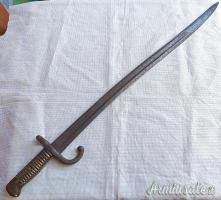 Sciabola-baionetta per fucile CHASSEPOT mod. 1866 dotazione reparti di fanteria Esercito francese