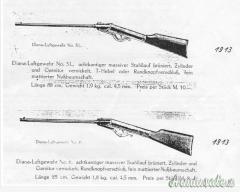 Fucile ad aria compressa Diana n. 6,