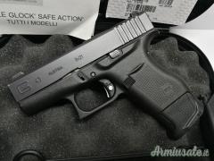 Glock 43 con Sicura  9x21mm IMI