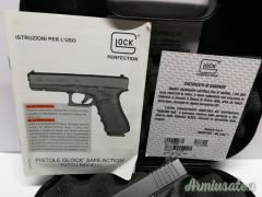 Glock 43 con Sicura  9x21mm IMI