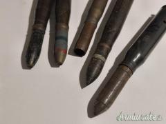 Lotto cartucce flak 20 mm. Tedesche 2^ g.m.