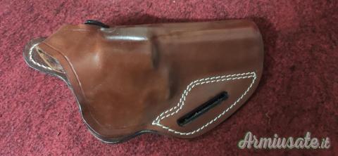 USA HAND MADE HOLSTER FONDINA PER REVOLVER 4"