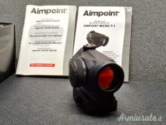 AIMPOINT MICRO T-1 4 MOA Red Dot con sgancio rapido B&T