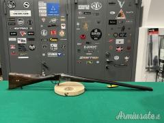 Doppietta marca E. MASQUELIER calibro 12 lunghezza canna 70cm.