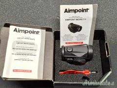 AIMPOINT MICRO T-1 4 MOA Red Dot con sgancio rapido B&T