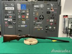 Doppietta marca SIMSON calibro 12 lunghezza canna 71cm.