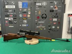 Carabina + ottica bolt action marca ENFIELD modello N*4 MKI calibro 303 BRITISH lunghezza canna 64.