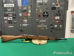 Carabina bolt action marca CARCANO modello 91 calibro 6,5x52mm.
