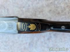 Doppietta Franchi Littorio con sistema self opening cal 12 canne 67 con valigetta anno 1939