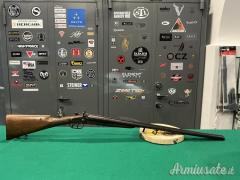 Doppietta marca LORENZOTTI calibro 16 lunghezza canna 68cm a cani esterni.