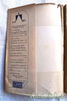 Testo epoca fascista “VOLI PER IL MONDO” di Ferrarin con lettera di compiacimento di Mussolini