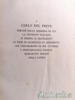 Testo epoca fascista “VOLI PER IL MONDO” di Ferrarin con lettera di compiacimento di Mussolini