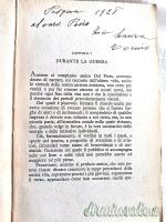 Testo epoca fascista “VOLI PER IL MONDO” di Ferrarin con lettera di compiacimento di Mussolini