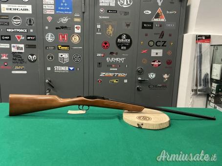 Monocanna marca MANU-ARM calibro 9mm Flobert lunghezza canna 60cm.