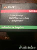 Modulo torcia tattica HILIGHT H10GLIRL – laser verde + IR