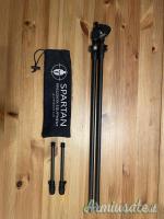 Bipiede Spartan carbonio custom (55-90 cm)