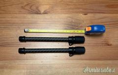 Bipiede Spartan carbonio custom (55-90 cm)