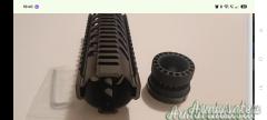 Handguard quadrirail per AR15 da 7