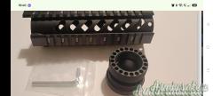 Handguard quadrirail per AR15 da 7