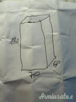 Vendo armadio vetrina