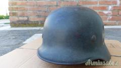 Elmetto tedesco WehermacHt con decal WW2