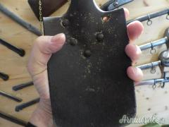 Attrezzo tedesco da trincea per mitraglieri WW1