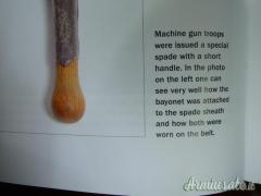 Attrezzo tedesco da trincea per mitraglieri WW1