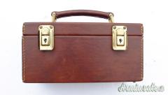 Cassetta porta cartucce pelle