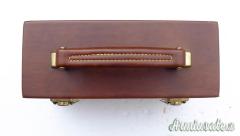 Cassetta porta cartucce pelle