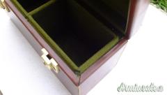 Cassetta porta cartucce pelle