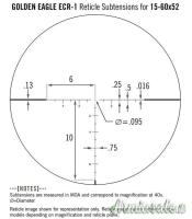 Vortex Golden Eagle HD 15 - 60 x 52  e anelli Nightforce