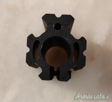 AR15 gas block quad rail picatinny