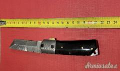 Coltello Perkin - Lama damascata e decorazioni filework