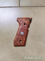 Guancette Beretta, wood pistol grip, per 92, 98 Radica di Afzelia