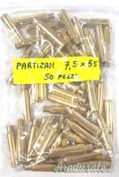 Bossoli 7,5x55 Swiss PPU Partizan 50 pz.