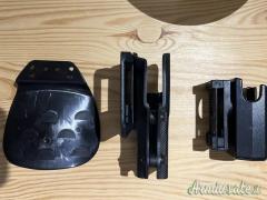 Fondina Ghost con porta caricatore per Glock 17, 19, 22, 34 per Gen 3-4-5.