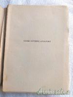 Testo d'epoca fascista “COME DIVENNI AVIATORE” di DEDALO (pseudonimo) - 1^ Edizione 1929