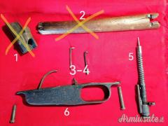 Carcano 91 e derivati i seguenti ricambi