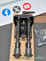 BIPIEDI BASCULANTE in Carbonio da 15 a 20 cm OPPURE da 23 a 33 cm  TIPO HARRIS