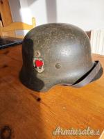 Elmetto Tedesco WW2 M35 SS