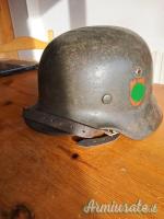 Elmetto Tedesco WW2 M35 SS