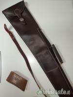 Fodero - cartuccera - bretella in pelle & cuoio