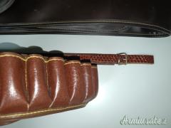 Fodero - cartuccera - bretella in pelle & cuoio