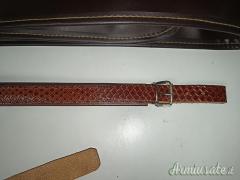 Fodero - cartuccera - bretella in pelle & cuoio