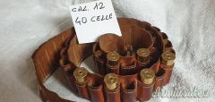 particolare cartuccera in pelle cal.12 da 40 posti