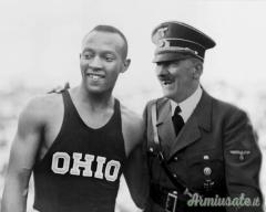 Cartolina celebrativa epoca nazista Olimpiadi sportive svoltasi a Berlino nel 1936 (GERMANIA WW2)