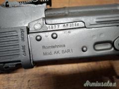 Kalashnikov AK 47 PROVENIENZA Arsenale militare di Cugir  7.62x39mm
